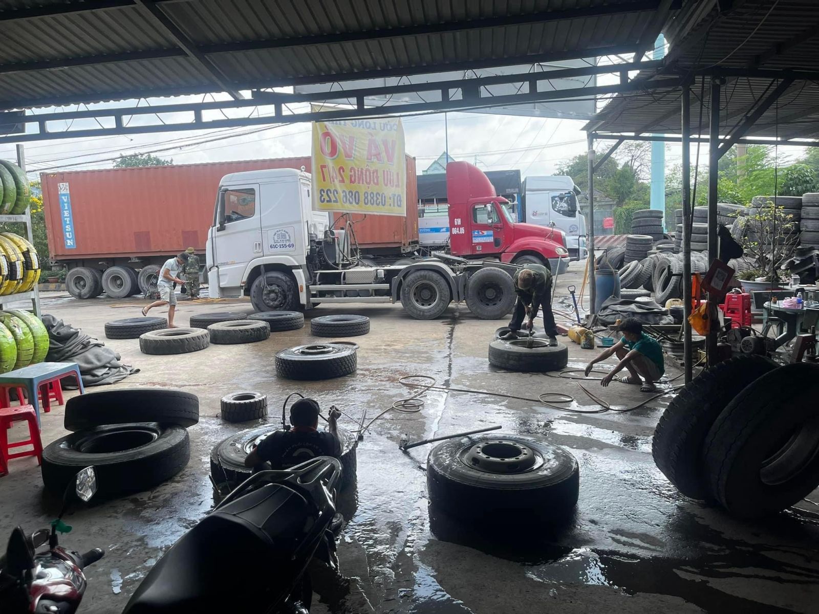 TRUNG TÂM THAY MỚI LỐP XE Ô TÔ TẠI CÂY XĂNG 68 DĨ AN BÌNH DƯƠNG